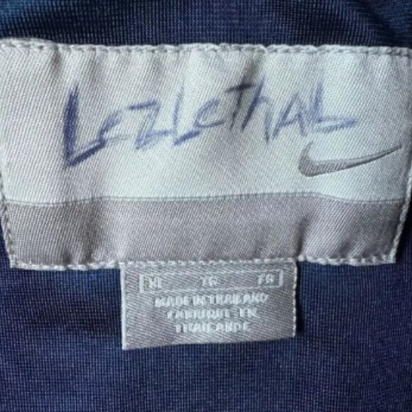 Nike Jacket Mens Extra‎ Large Blue Basketball Full Zip Activewear Track Athletic - Picture 5 of 16